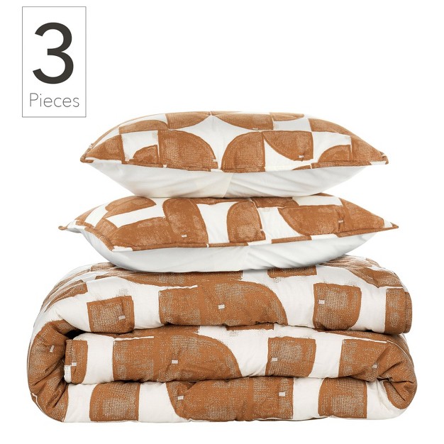 Nate Home By Nate Berkus Printed Cotton Comforter Quilt Set