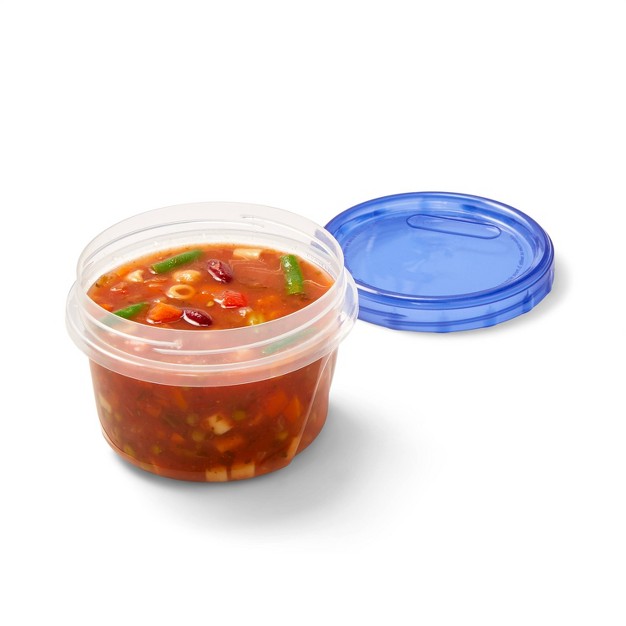 Twist And Store Medium Round Food Storage Container