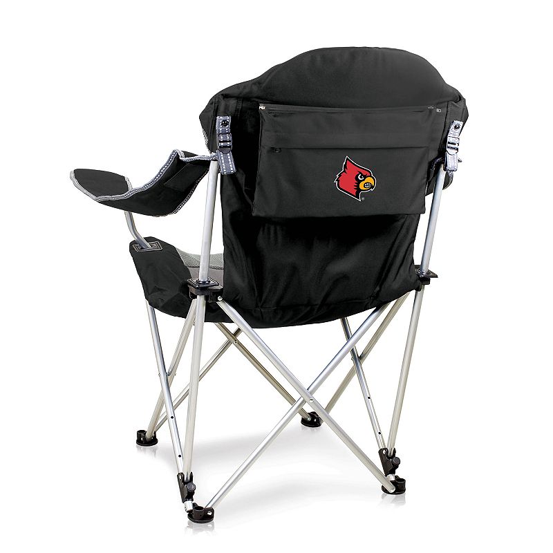 Picnic Time Louisville Cardinals Reclining Camp Chair