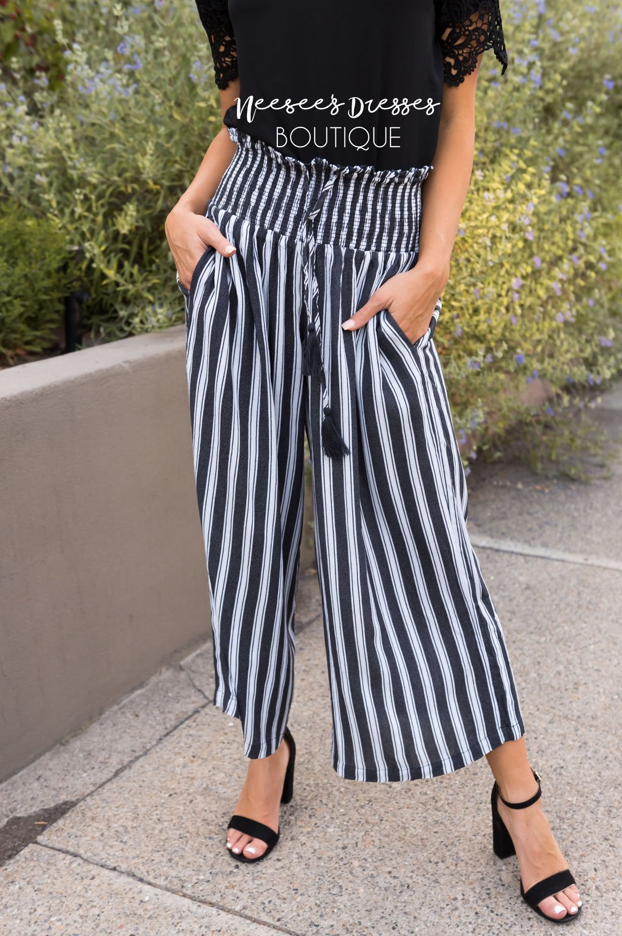 New You New Day Modest Smocked Pants
