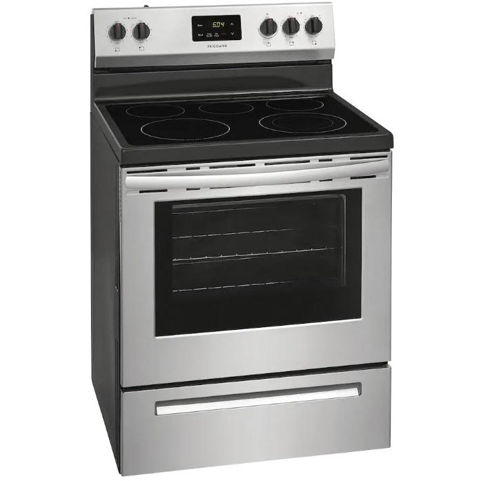 Frigidaire 30-inch Freestanding Electric Range with Even Baking Technology FCRE305CAS