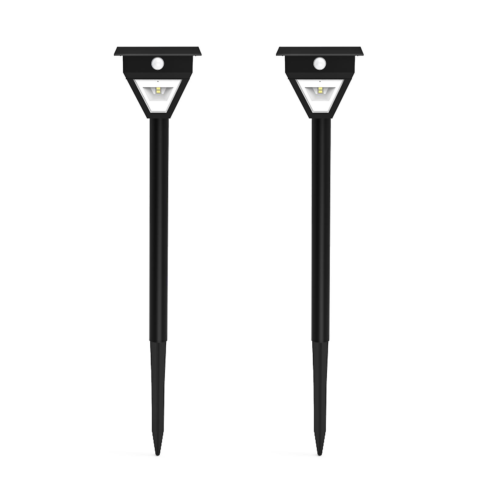 2 Pcs Solar Pathway Lights