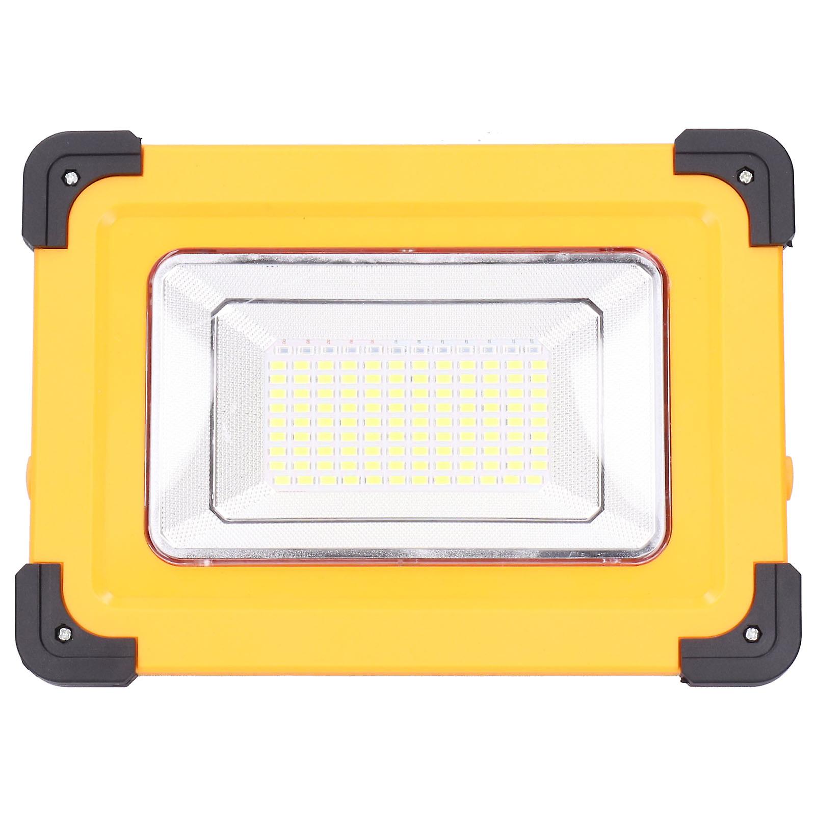 120led Work Light 5000lm Portable Solar Flood Light Ip65 Waterproof For Camping Hiking