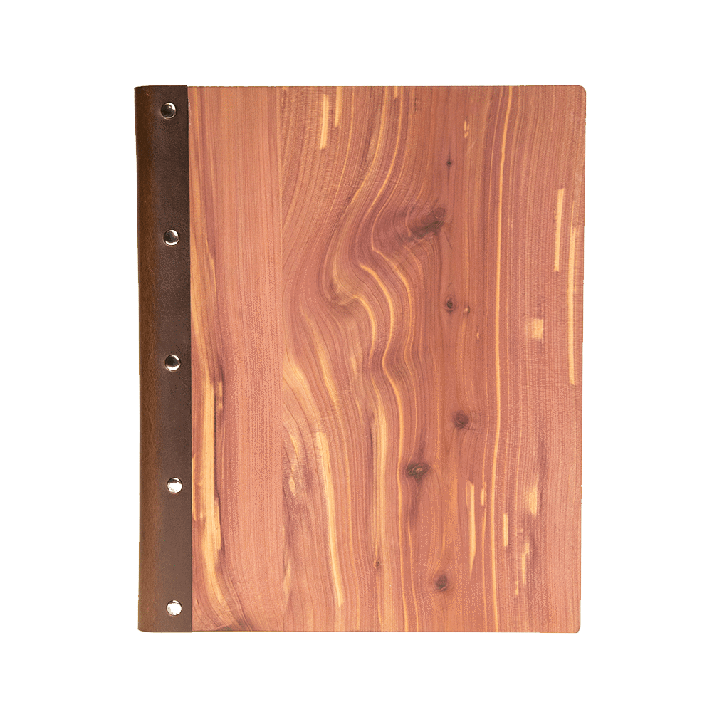 Wood Padfolio