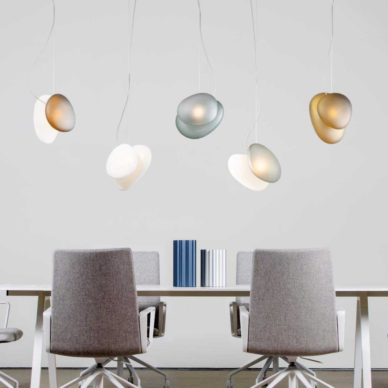 Translucent Frosted Glass Pendant Light