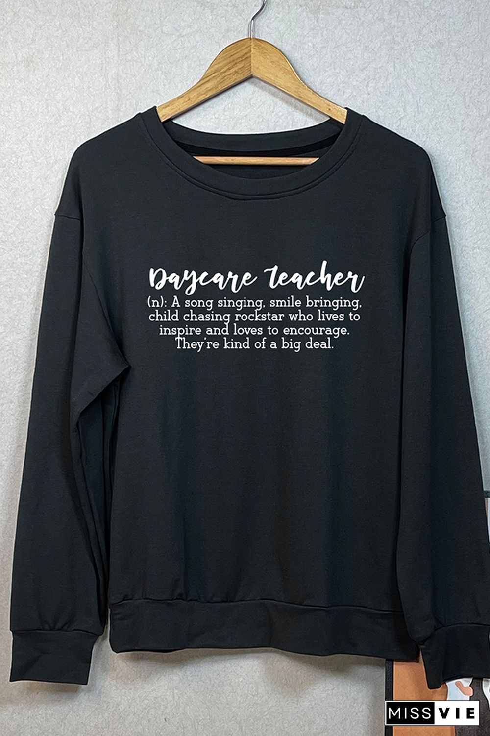 Daycare Teacher Definition Sweatshirt Wholesale