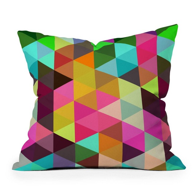 Three Of The Possessed Modele Bright Square Throw Pillow Deny Designs