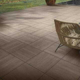 Corso Italia Foresta Brown 24 in. x 24 in. x 0.75 in. Porcelain Paver 610010002314