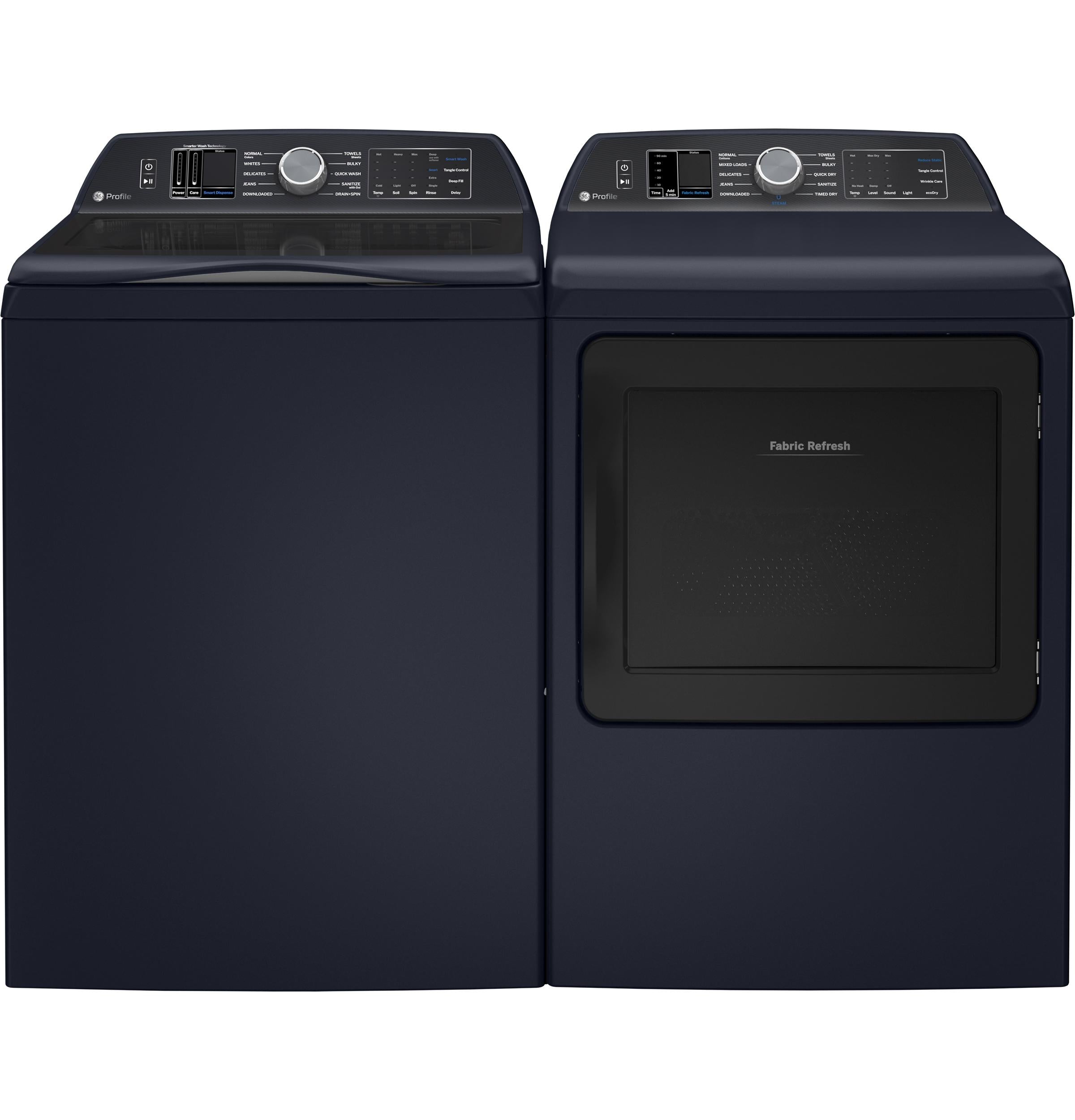 Ge Appliances PTW800BPWRS Ge Profile™ Energy Star® 5.4 Cu. Ft. Capacity Washer With Smarter Wash Technology And Adaptive Smartdispense