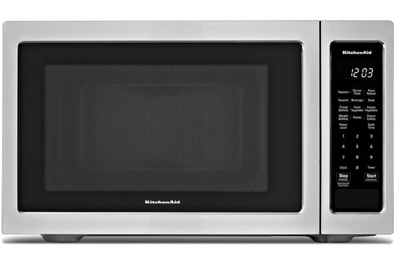 KitchenAid 21-3/4 Stainless Steel Countertop Microwave Oven