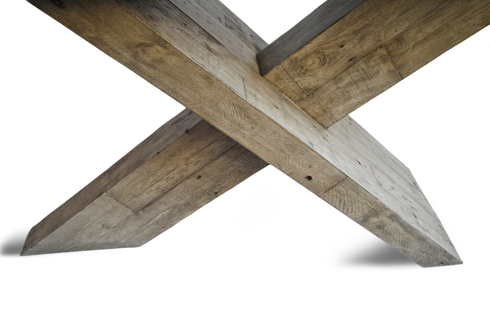 X Base Console Table   Farmhouse   Console Tables   by Design Mix Furniture  Houzz