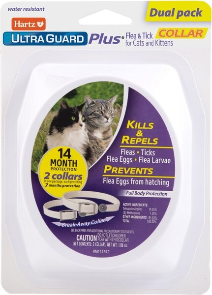 Hartz Plus UltraGuard Flea and Tick Collar for Cats