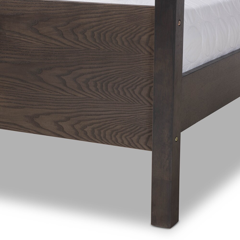 Natasha Modern and Contemporary Platform Canopy Bed