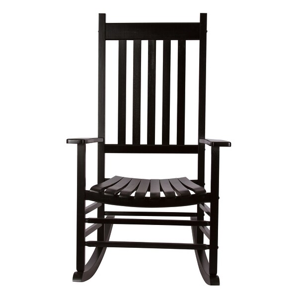 Porch and Den Steeplechase Genuine Hardwood Rocking Chair