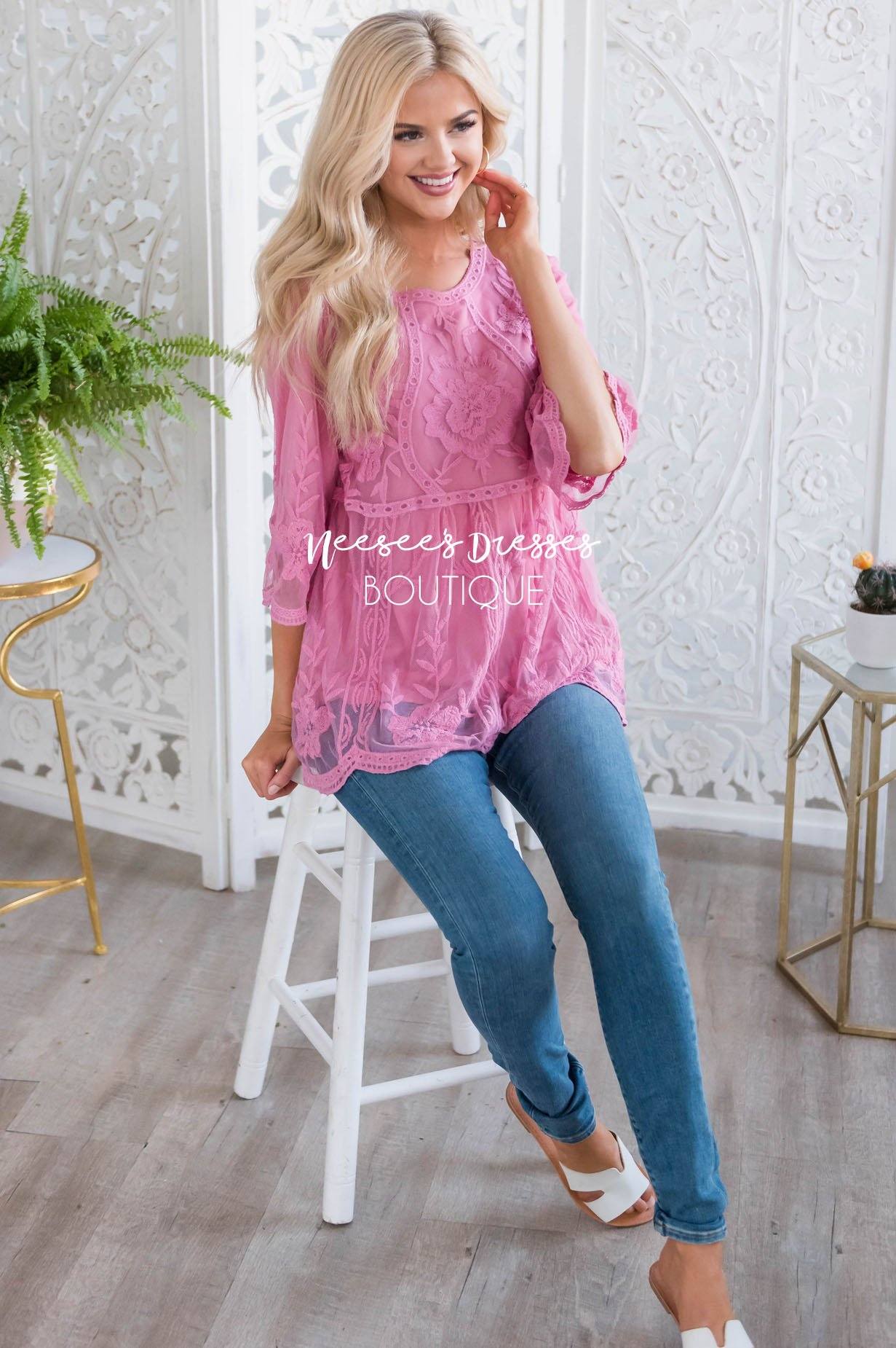 Day Dreamer Lace Blouse