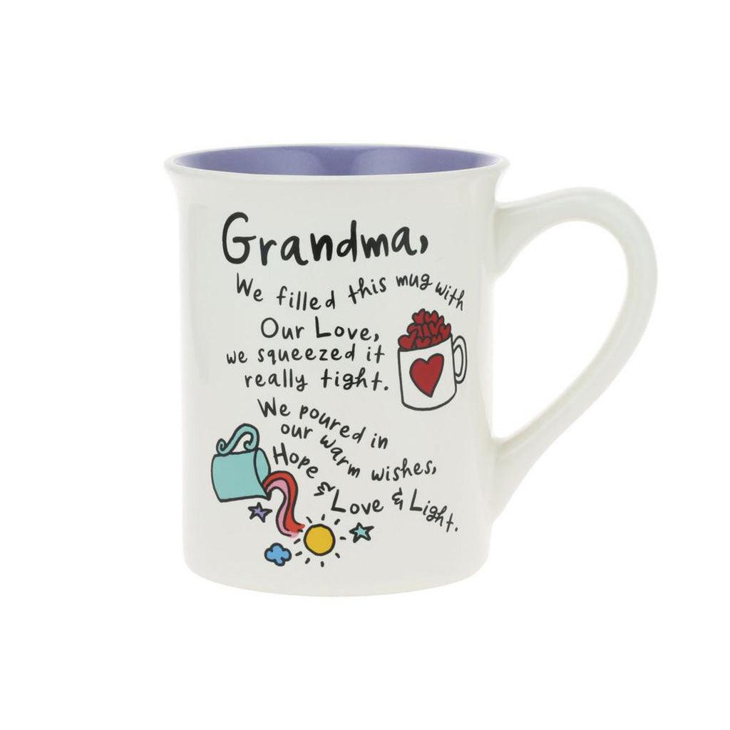 Our Name is Mud  Grandma Love Squeeze Mug 16 oz