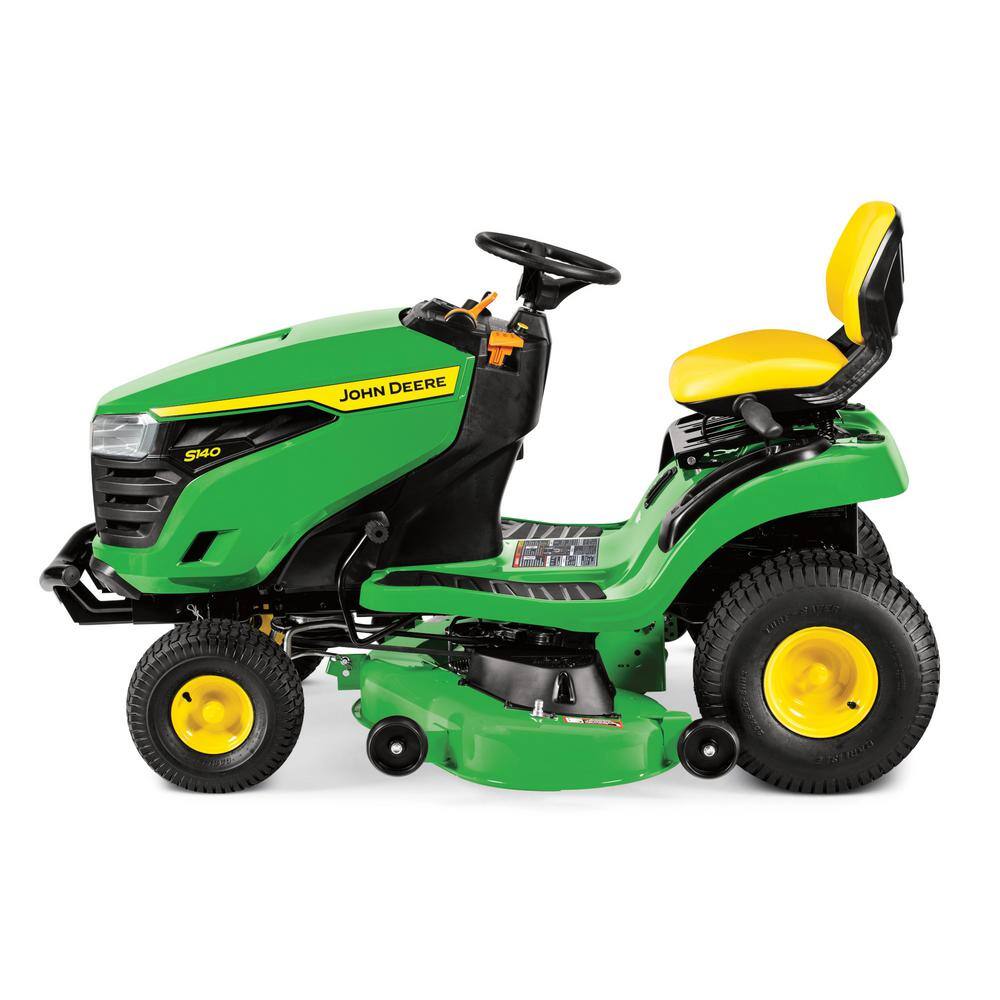 John Deere S140 48 in. 22 HP V-Twin Gas Hydrostatic Riding Lawn Tractor BG21274