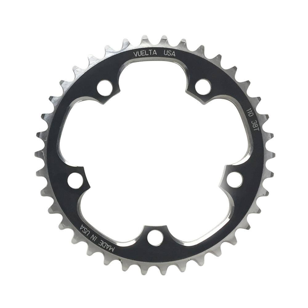 Vuelta SE Flat 110 mmBCD Black 46T Chainring 868991466