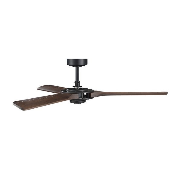 Aerofanture 52-inch Wood 3-blade Outdoor Porch Ceiling Fan with Remote Shopping - The Best Deals on Ceiling Fans | 38741056