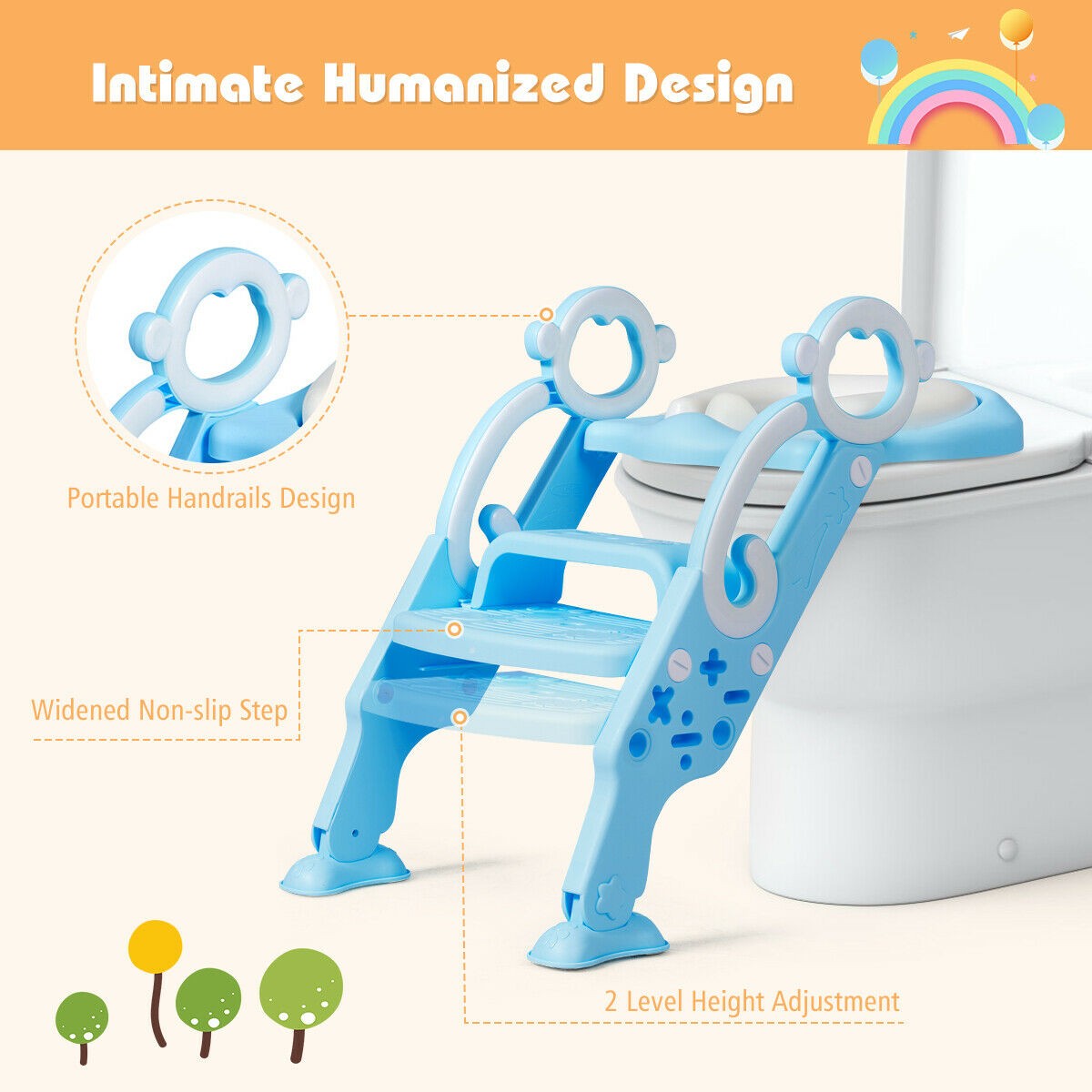 Kids Portable Potty Training Toilet Seat