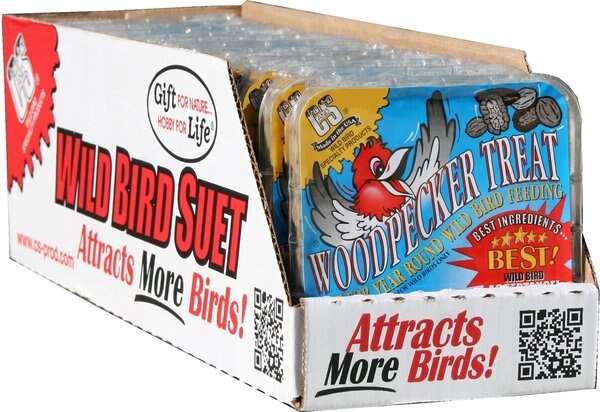 CandS Woodpecker Treat Suet Wild Bird Food