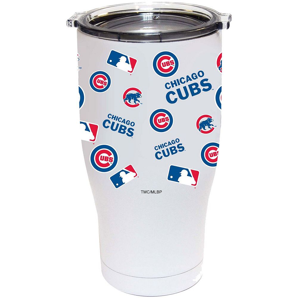 Chicago Cubs 24oz. Powder Coated Full Wrap Tumbler