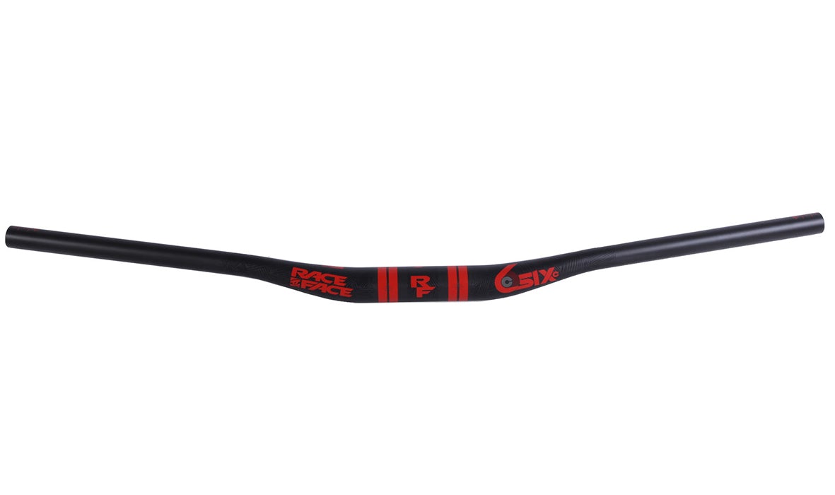 Race Face SIXC Carbon Riser Handlebar - 35mm - Red