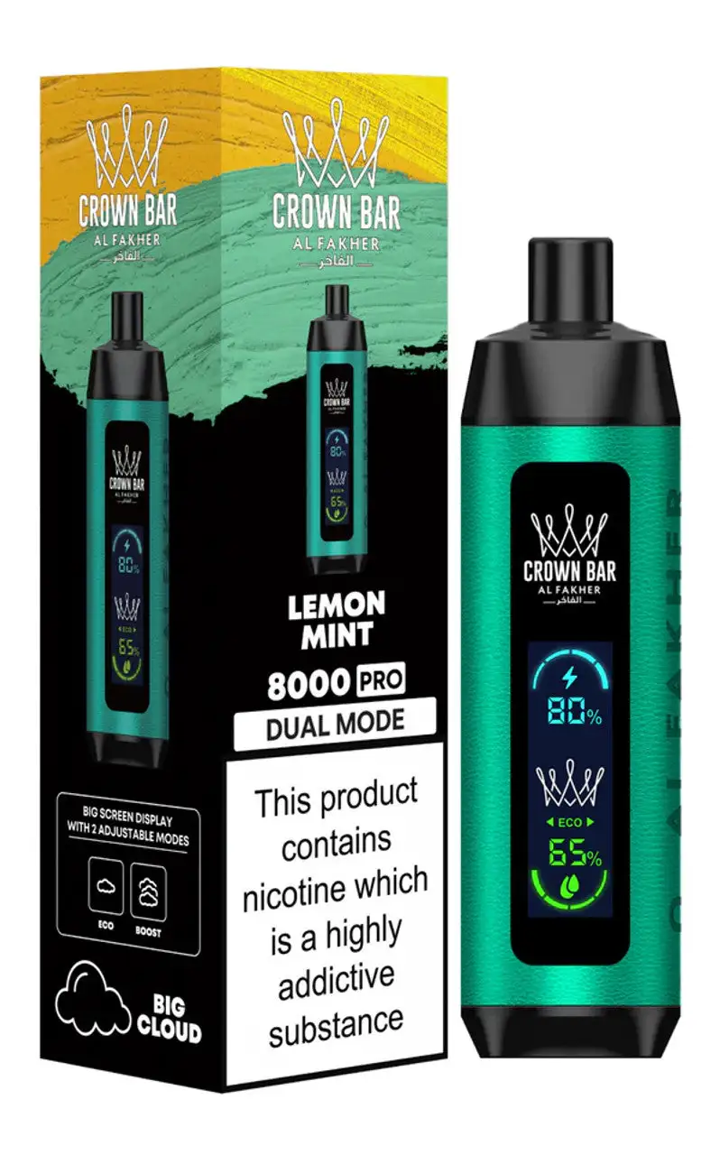 Al Fakher Crown Bar Pro 8000 Disposable