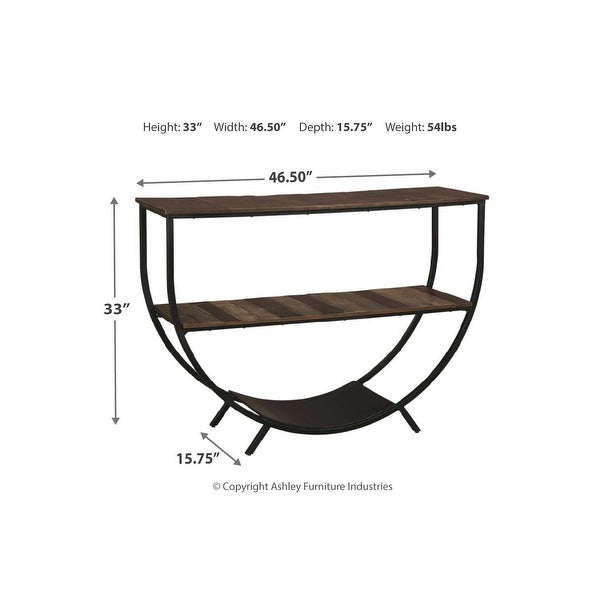 Signature Design by Ashley Ufberget Console Sofa Table