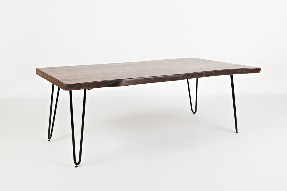 Nature  x27s Edge Cocktail Table   Industrial   Coffee Tables   by HedgeApple  Houzz