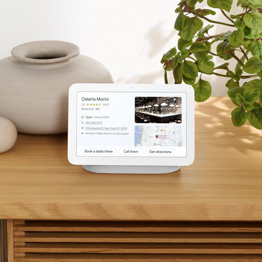 Google Nest Hub 2nd Gen Smart Home Speaker and 7