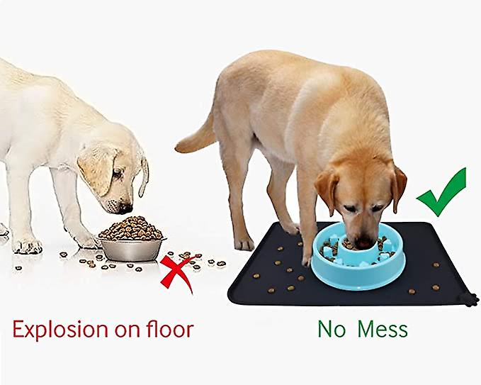 Dog Cat Food Mat， 18.5