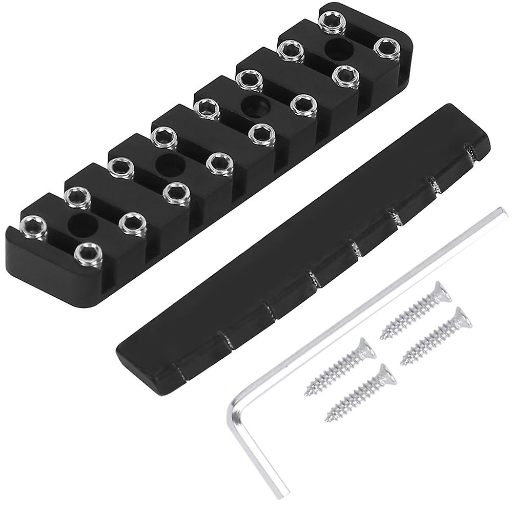 Electric Guitar Nut 7/8 String Headless Piano Pillow Set Musical Instrument Accessories8-string Ga889