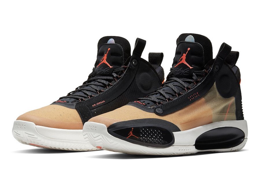 Air Jordan 34 PF 'Amber Rise' BQ3381-800