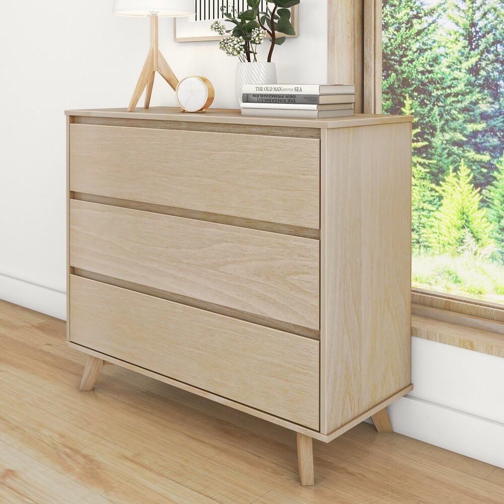 Max and Lily Scandinavian 3 Drawer Dresser