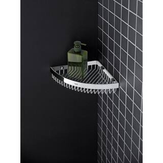 GROHE Selection Cube Wall-Mounted Filing Basket in StarLight Chrome 40809000