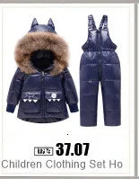 New born Warm Baby coat Winter Hooded mantle Rompers Thick Outfit Jumpsuit Overalls Snowsuit Children Boys Clothing kids clothes