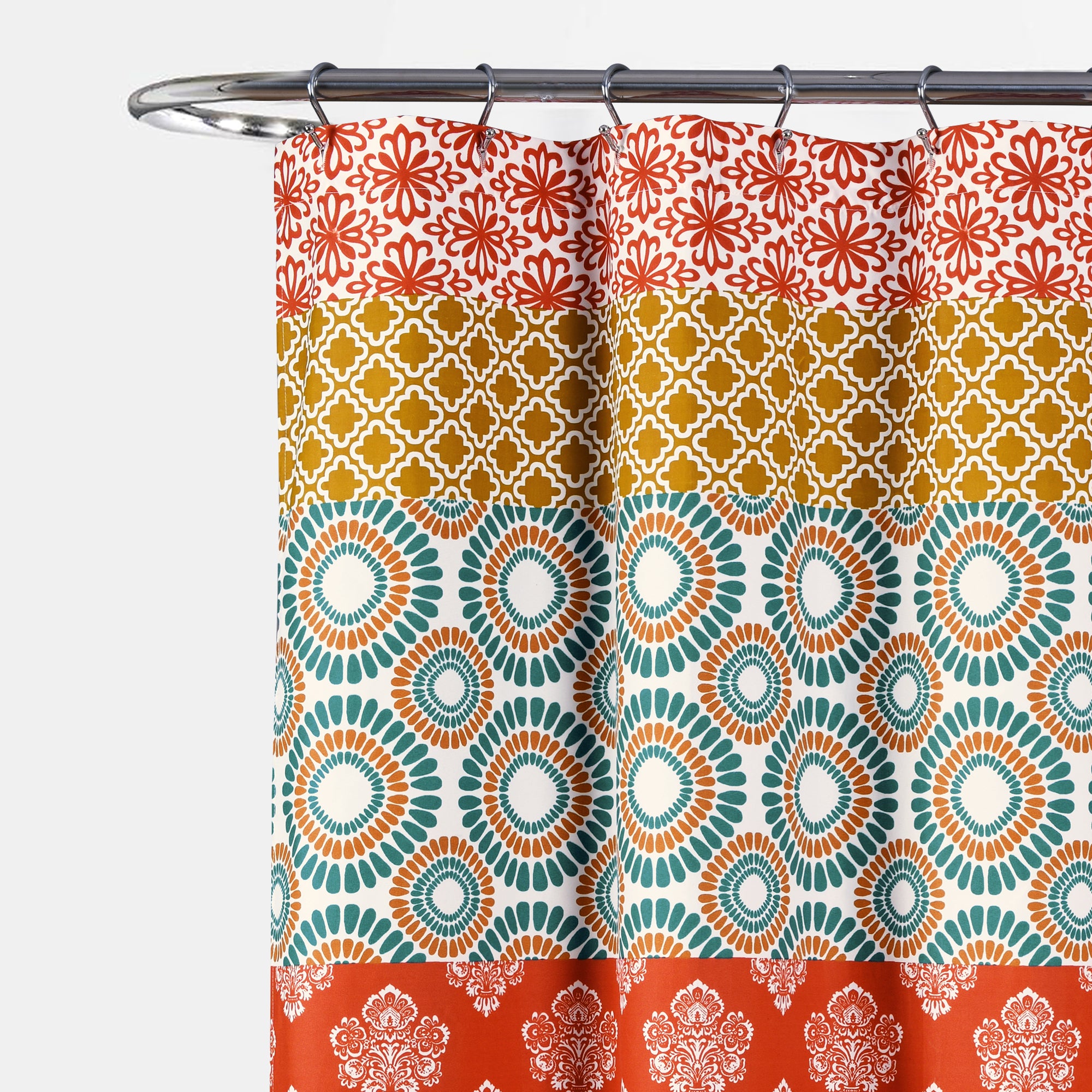 Bohemian Stripe Shower Curtain