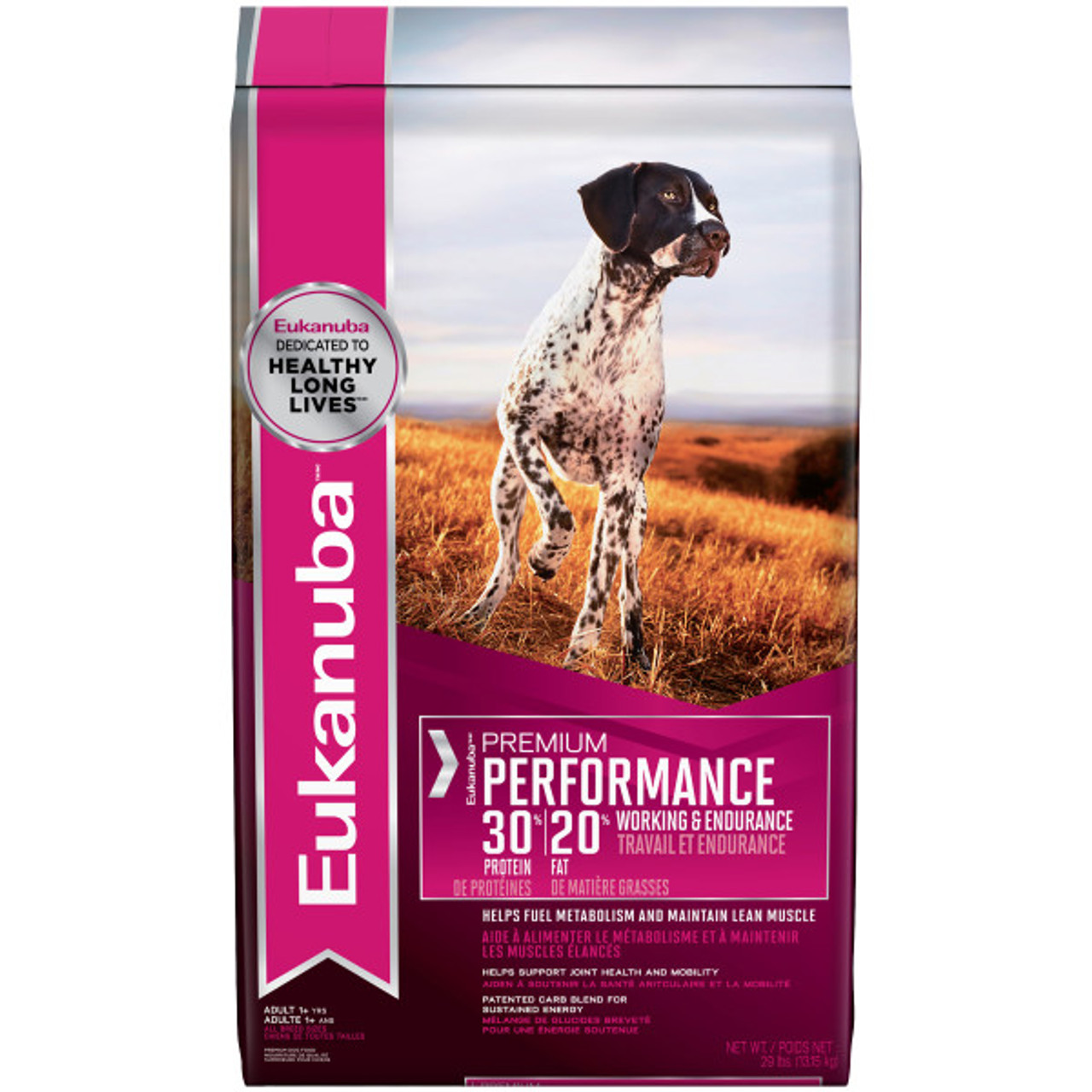 Eukanuba Premium Performance 30/20 Dog Food， 28 Lb.