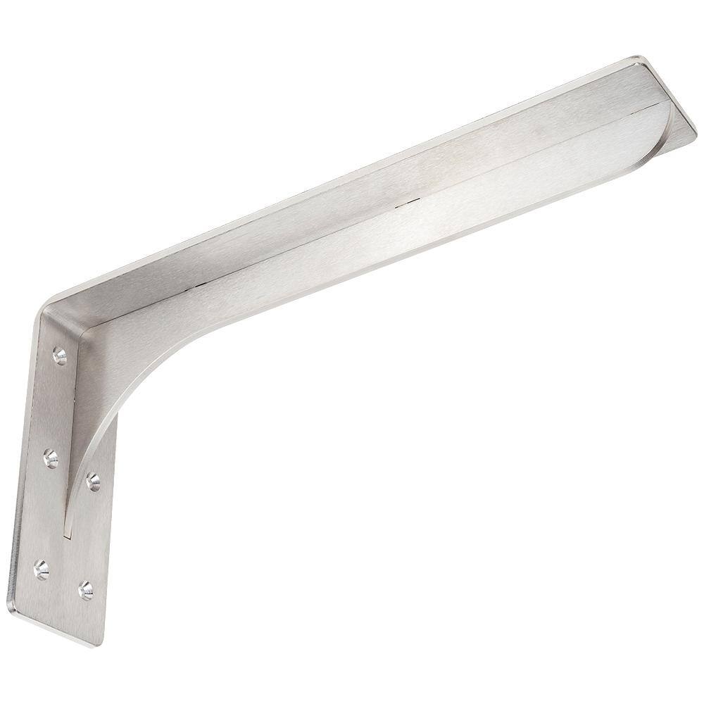 Federal Brace Sutherland 10 in. x 3 in. x 5 in. Stainless Steel Bench Bracket 30410