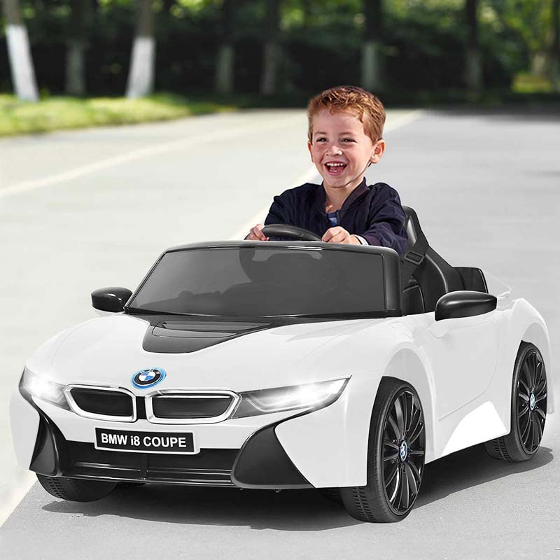 12V Licensed BMW I8 Coupe Kids Ride On Car Battery Powered Electric Vehicle with 2.4G Remote Control