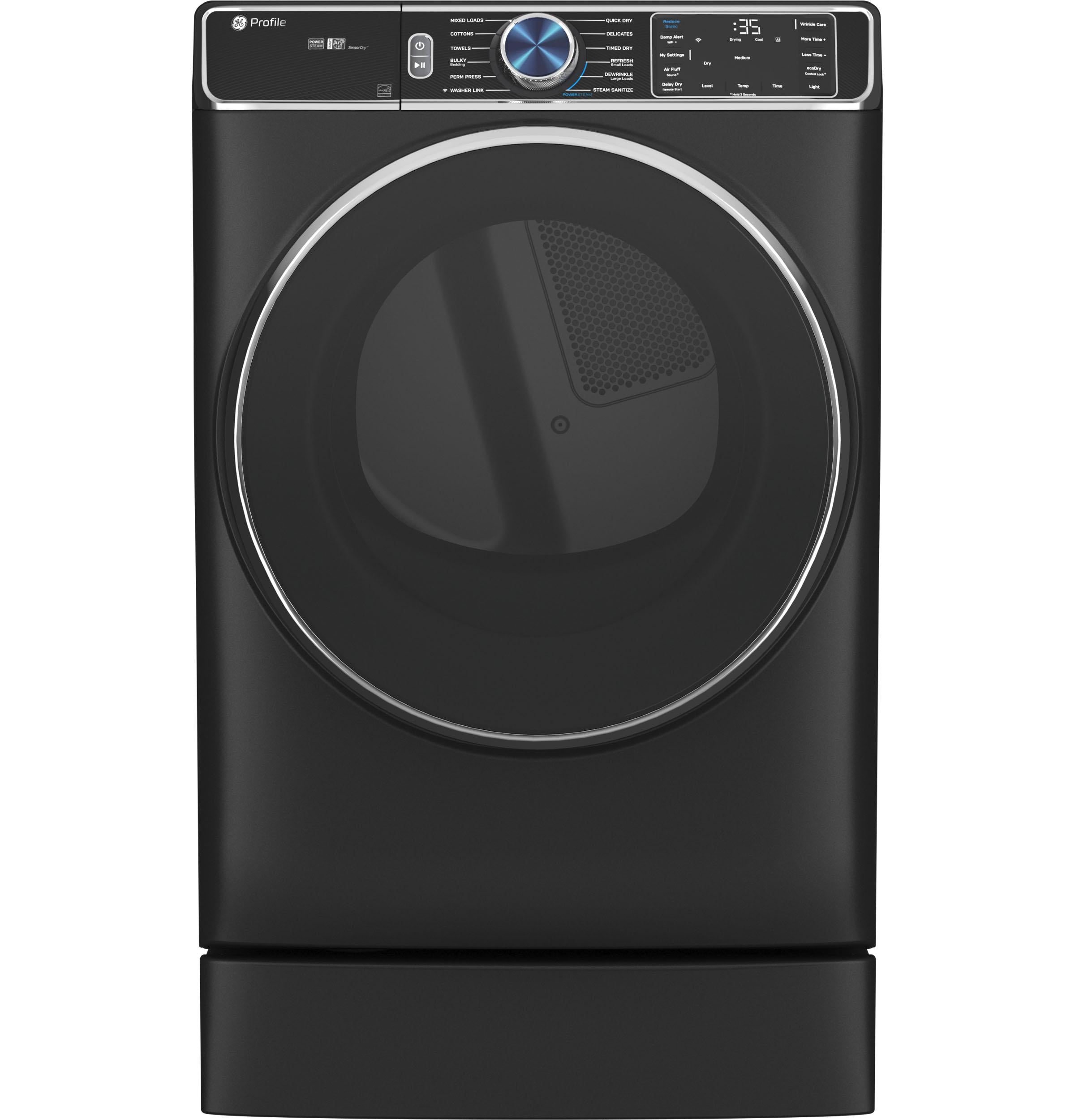 Ge Appliances PFD95ESPTDS Ge Profile™ 7.8 Cu. Ft. Capacity Smart Front Load Electric Dryer With Steam And Sanitize Cycle