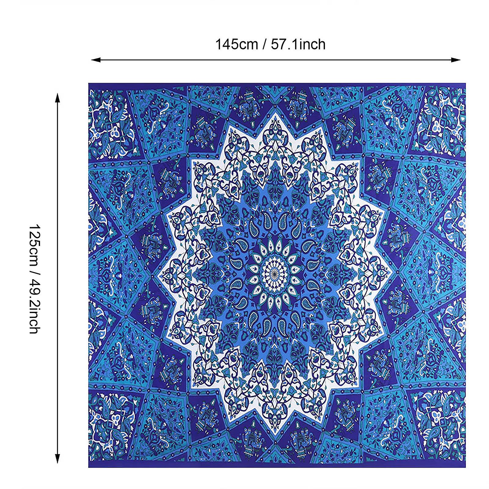 Large Wall Tapestry， Multipurpose Printed Tapestry， Bohemian Indian Mandala Wall Hanging Bedding Tapestry Wall Hanging For Home Dorm Decor [style 4]