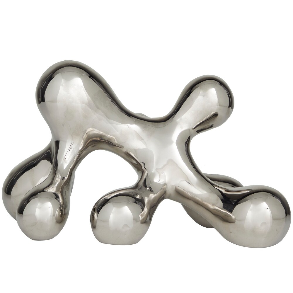 CosmoLiving by Cosmopolitan Porcelain Molecule Abstract Sculpture