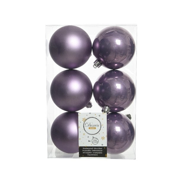 3 Shatterproof Shiny & Matte Ball Set Of 36