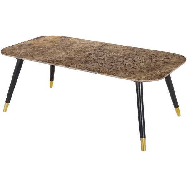 Briony Genuine Marble Modern Coffee Table - 16