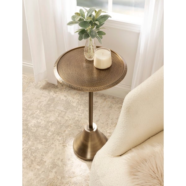 Kate and Laurel Sanzo Metal Side Table