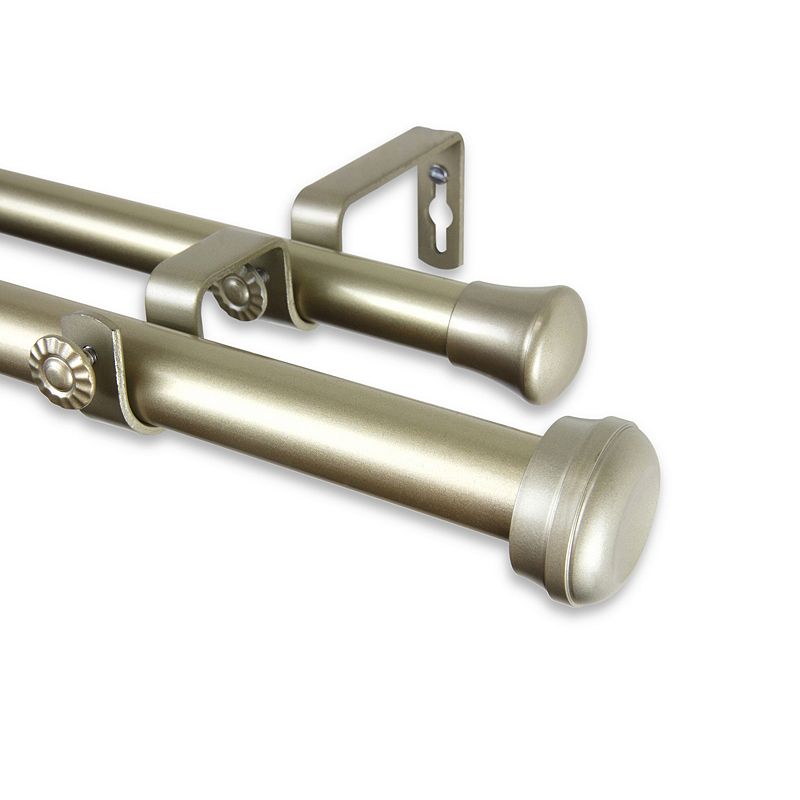 Rod Desyne Rosen Adjustable Double Curtain Rod