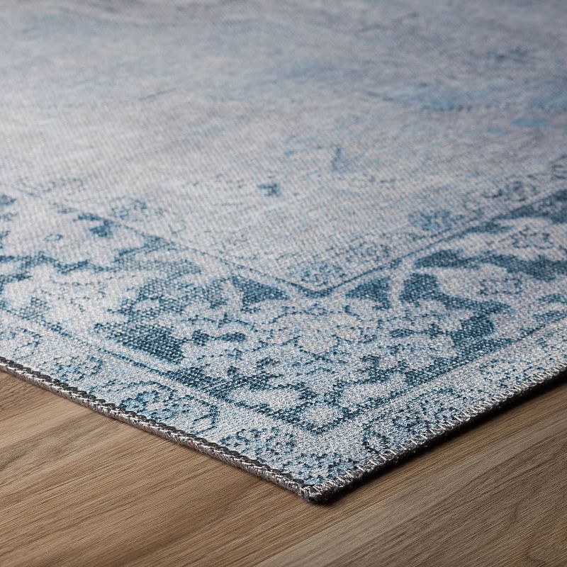 Addison Kensington Sky Persian Non-skid Area Rug