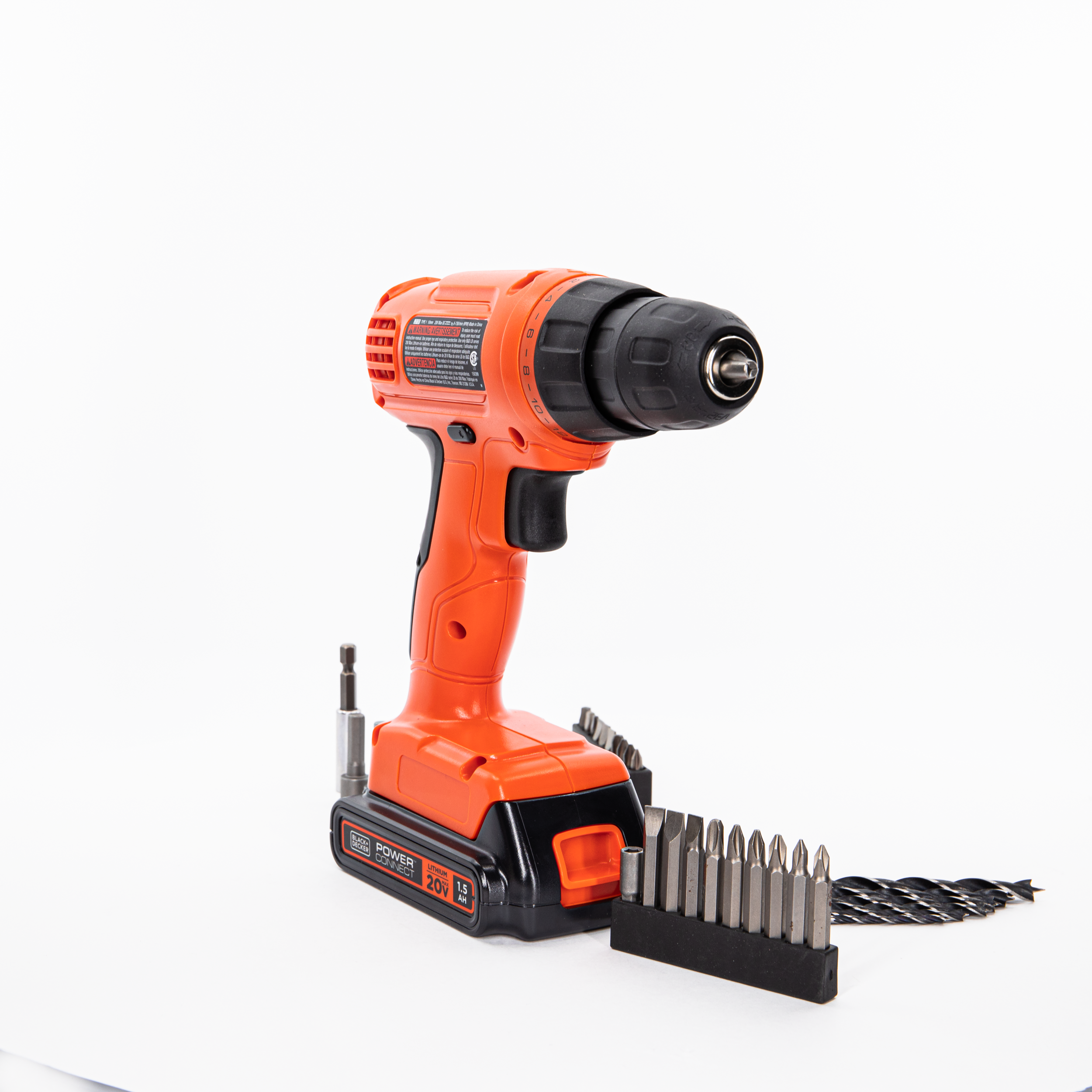 20V MAX* POWERCONNECT™ Cordless Drill/Driver + 30 Pc. Kit